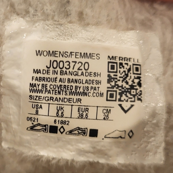 Merrell Women's Snowcreek Sport Mid Zip Polar Waterproof Boots Size 8 - Picture 4 of 8